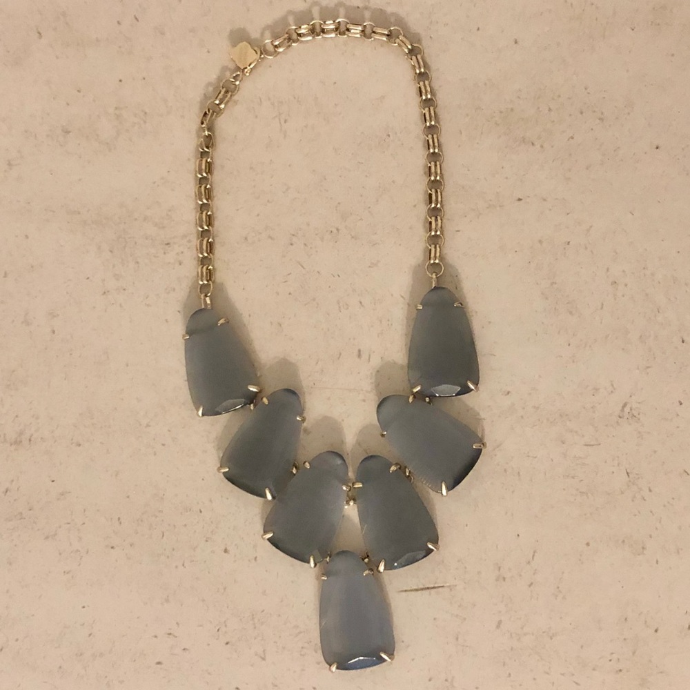 Kendra Scott Harlow Necklace in Slate